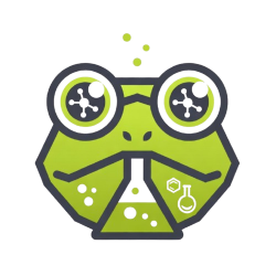 Chemical Frog logo research chemicals store